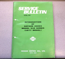 Service bulletin vol for sale  Lostine