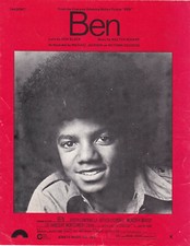 FOLHA DE MÚSICA BEN Michael Jackson SirH70 comprar usado  Enviando para Brazil