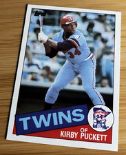 Kirby puckett topps for sale  Mission Hills