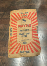 Vtg burlap grain for sale  Clarksburg