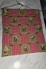 Colcha vintage bordada primitiva Papai Noel pendurada na parede comprar usado Colcha vintage bordada primitiva Papai Noel pendurada na parede comprar usado  Enviando para Brazil