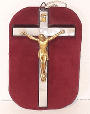 Antico crocefisso madreperla usato  Pavone Canavese