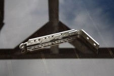 Boczny uchwyt tablicy rejestracyjnej Simson stal nierdzewna do Schwalbe - napis na sprzedaż  Wysyłka do Poland