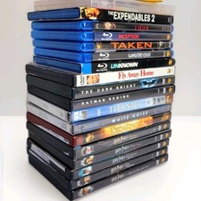 Movies: 19 DVD's total lot!- 2 Games -6 Blue rays- Batman, Harrypotter, Titanic segunda mano  Embacar hacia Mexico