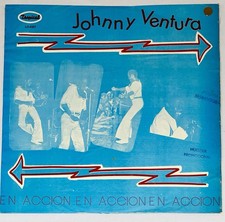 Johnny Ventura ‎– En Acción - Salsa Guaguanco - Tropical Colombia 1975, usado comprar usado  Enviando para Brazil