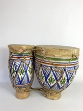 Vintage bongo drum d'occasion  Expédié en Belgium