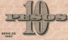 Usado, Caribe 10 pesos 1960 P-79b (google "Numista N#214390") Bom: fino, lavado comprar usado  Enviando para Brazil