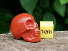 Red jasper skull for sale  SWANSEA