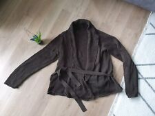 Khakigrüne strickjacke gürte gebraucht kaufen  Pforzheim