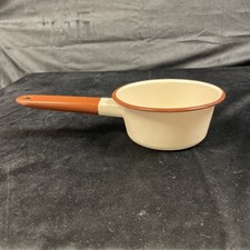 Vtg enamelware tan for sale  Dowagiac