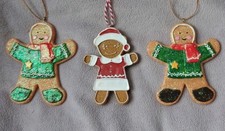 Gingerbread men christmas for sale  GILLINGHAM