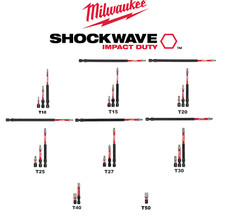 Milwaukee shockwave torx for sale  Chisago City