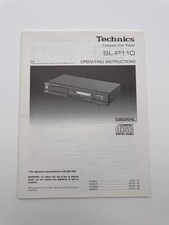 Technics p110 bedienungsanleit gebraucht kaufen  Berlin