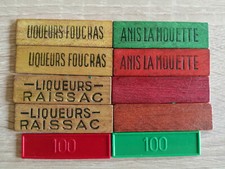 Jetons belote foucras d'occasion  Saïx