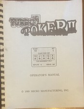 Turbo poker video for sale  Salt Lake City