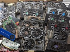 Usado, PEÇAS! Lote 20X GPU RX 470 480 570 580 GTX 1650 SOMENTE PEÇAS comprar usado  Enviando para Brazil