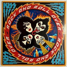 Usado, KISS - Rock and Roll Over 1976 Vinyl LP w/ Sticker, Order Form, & Inner Sleeve comprar usado  Enviando para Brazil