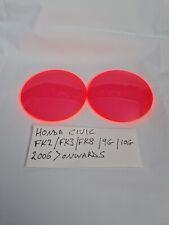 PROTETORES DE FAROL DE NEBLINA ACRÍLICO ROSA HONDA CIVIC FK2/FK3/FK8/9G/10G 2006 EM DIANTE comprar usado  Enviando para Brazil