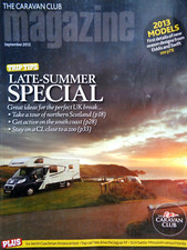 Caravan club magazine for sale  PENTRE
