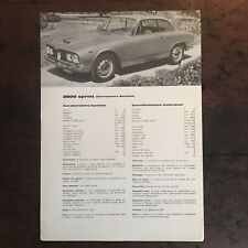 Alfa romeo 2600 for sale  COALVILLE