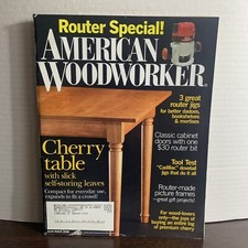 American Woodworker March 2006 Cherry Table With Slick Self-Storing Leaves comprar usado  Enviando para Brazil