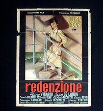 Redenzione manifesto poster usato  Torino