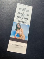 Usado, Capa Matchbook - Menina morena peituda menina comprar usado  Enviando para Brazil