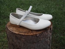 Weißer riemen schuh gebraucht kaufen  Hof