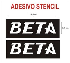 Adesivi stencil beta usato  Bari