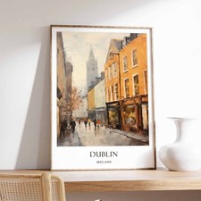 Dublin poster ireland for sale  MANCHESTER