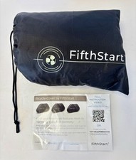 Usado, Capa de bicicleta FifthStart Ripstop com classificação impermeável preta e verde de 2000 mm. comprar usado  Enviando para Brazil