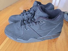 Tênis de basquete Nike masculino Air Flight 89 306252-013 preto tamanho 12, usado comprar usado  Enviando para Brazil