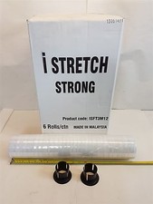 Pallet Wrap - 6 rolls - 500mm x 400m - Clear Stretch Plastic Cling Film - New comprar usado Pallet Wrap - 6 rolls - 500mm x 400m - Clear Stretch Plastic Cling Film - New comprar usado  Enviando para Brazil