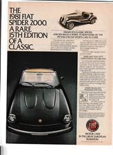 Original 1981 fiat for sale  Church Hill