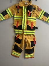 Yellow firefighter costume for sale  Winder