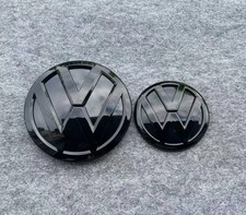 Novo emblema preto brilhante dianteiro e traseiro 2016-2017 VW Passat 2015-2016 Jetta comprar usado  Enviando para Brazil