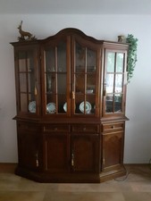 Vitrinenschrank nussbaum massi gebraucht kaufen  Eilenburg