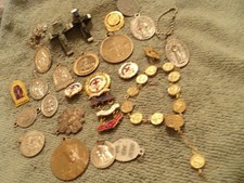 Vintage catholic medal for sale  Millville