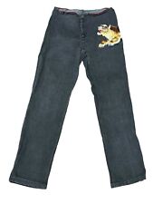Jeans Vivienne Tam Vintage Decalque Tigre Médio comprar usado  Enviando para Brazil
