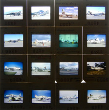 Usado, Foto original da década de 1970 KODACHROME 35mm LOTE DESLIZANTE x 16 aeronaves militares caças a jato — 3 comprar usado  Enviando para Brazil