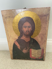 Vtg religious icon for sale  MACCLESFIELD