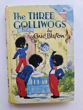 Three golliwogs hardback for sale  SUNDERLAND