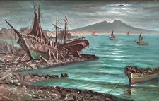 Golfo napoli paesaggio usato  Napoli
