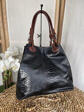 Borse pelle black for sale  EDINBURGH