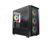 MONTECH X5M - Micro ATX Gaming PC Case, Alto Fluxo de Ar, 4x120mm Ventiladores ARGB Pré-instalação comprar usado  Enviando para Brazil
