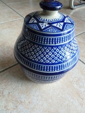 Beurrier faïence marocaine d'occasion  Villefranche-de-Lonchat