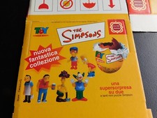 SIMPSONS Vazio ITALIANO Surpresa Ovo de Chocolate Caixa de Exibição Promocional Infantil 1999 comprar usado  Enviando para Brazil