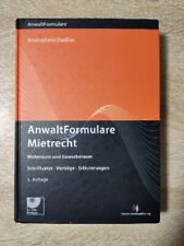 Anwaltformulare mietrecht hne gebraucht kaufen  Frankfurt am Main