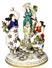 Antica scultura statuine usato  Oria