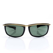 Óculos de sol raro B&L RAY BAN preto-ouro Olympian I RB2319 G-15 62mm comprar usado  Enviando para Brazil